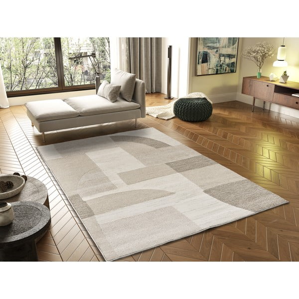Beige-cremefarbener Teppich 80 × 150 cm Verona - Universal-image-1