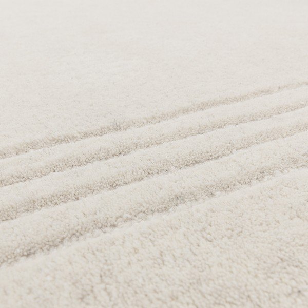 Handgewebter Wollteppich in Elfenbeinfarbe, 120 x 170 cm Orlo Ivory - Asiatic Carpets-image-3