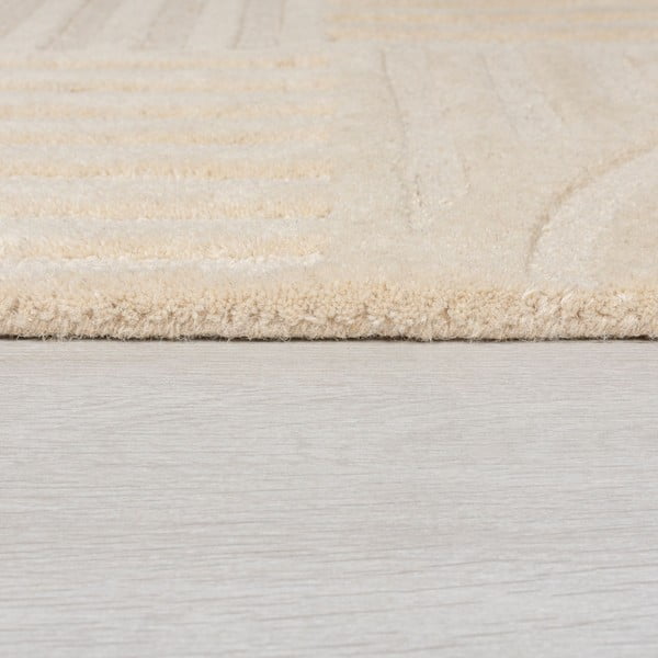 Beiger, handgewebter Wollteppich, 240 × 340 cm Zen Garden - Flair Rugs-image-4