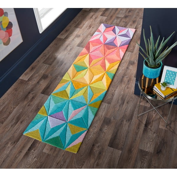 Wollteppich 60 x 230 cm Reverie - Flair Rugs-image-1