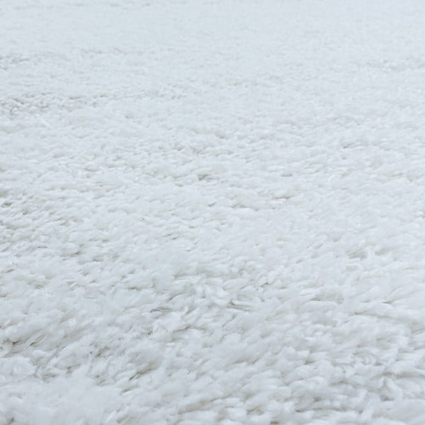 Weißer runder Teppich, Durchmesser 120 cm Fluffy - Ayyildiz Carpets-image-2