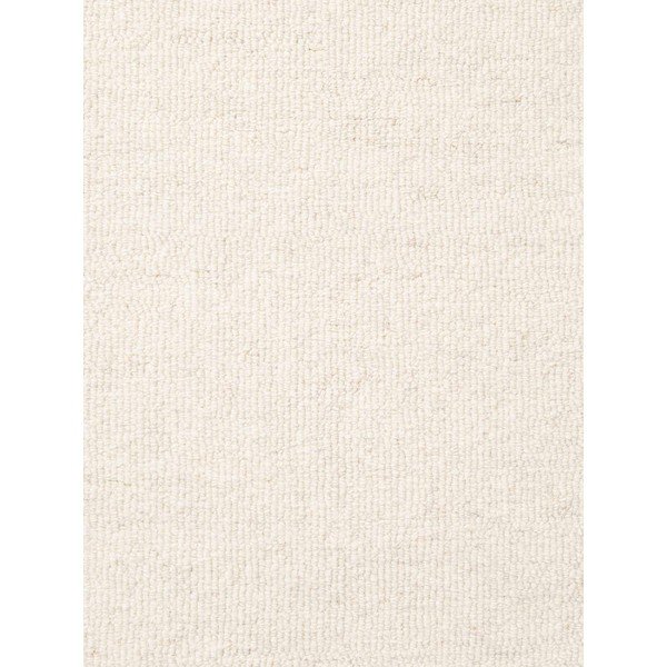 Cremefarbener, handgewebter runder Wollteppich, Ø 200 cm Puristic Knots - Elle Decoration-image-4