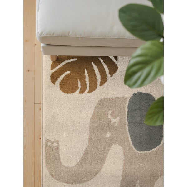 Cremefarbener Kinderteppich 160 x 235 cm Animal Safari - Hanse Home-image-2