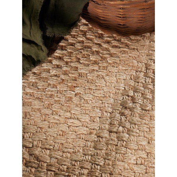 Doppelseitiger/handgewebter Jute-Läufer in Naturfarbe, 80 x 300 cm Fjord - Hanse Home-image-3