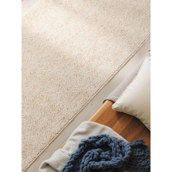 Cremefarbener, waschbarer Läufer, 80 × 240 cm Rocco Cream - Elle Decoration-image-3