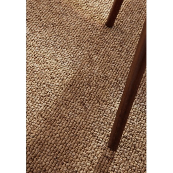 Hellbrauner, waschbarer Teppich, 160 × 230 cm Rocco Caramel - Elle Decoration-image-4