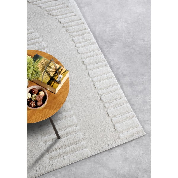 Cremefarbener Teppich 160 x 235 cm Bartoux Cream White - Elle Decoration-image-2
