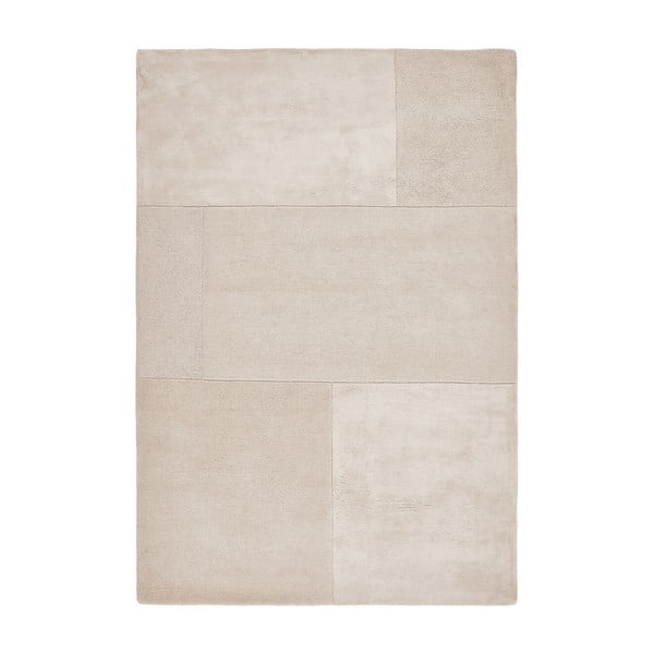 Hellbrauner, handgewebter Teppich mit Wollanteil, 200 × 290 cm Tate Tonal Textures - Asiatic Carpets