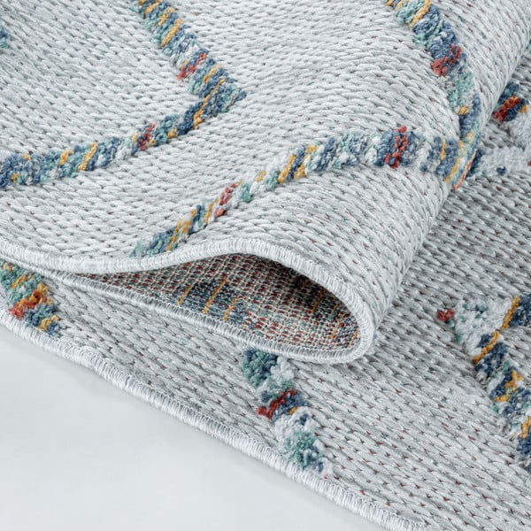Hellgrauer Außenlaufbelag 80 x 250 cm Bahama - Ayyildiz Carpets-image-2