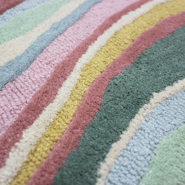 Handgewebter Läufer aus Wolle, 60 x 230 cm Abstract Flow - Flair Rugs-image-2