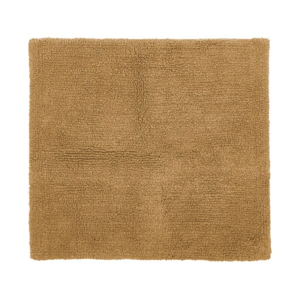 Cognacbrauner Badezimmerteppich, 60 × 60 cm Riva - Tiseco Home Studio
