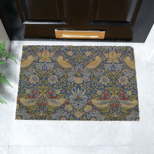 Fußmatte aus Kokosfasern, 60 x 90 cm William Morris Strawberry Thief - Artsy Doormats-image-3
