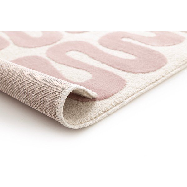 Rosa/cremefarbener Teppich 120x170 cm Flashy – Universal-image-3