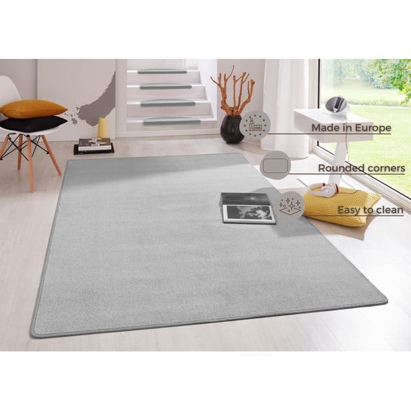 Hellgrauer Teppich 200 × 280 cm Fancy - Hanse Home-image-4