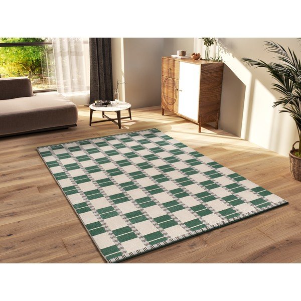 Grüner/beiger Teppich 200 x 290 cm Astra - Universal-image-1