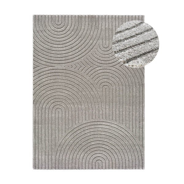 Grauer Teppich 200x290 cm Yen One – Universal