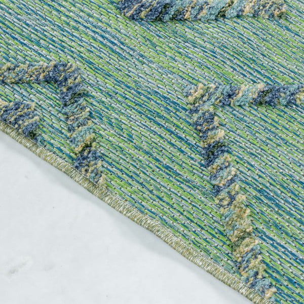Grüne Außenlaufmatte 80 x 250 cm Bahama - Ayyildiz Carpets-image-4