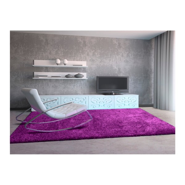 Dunkelvioletter Teppich 57x110 cm Aqua Liso – Universal-image-1