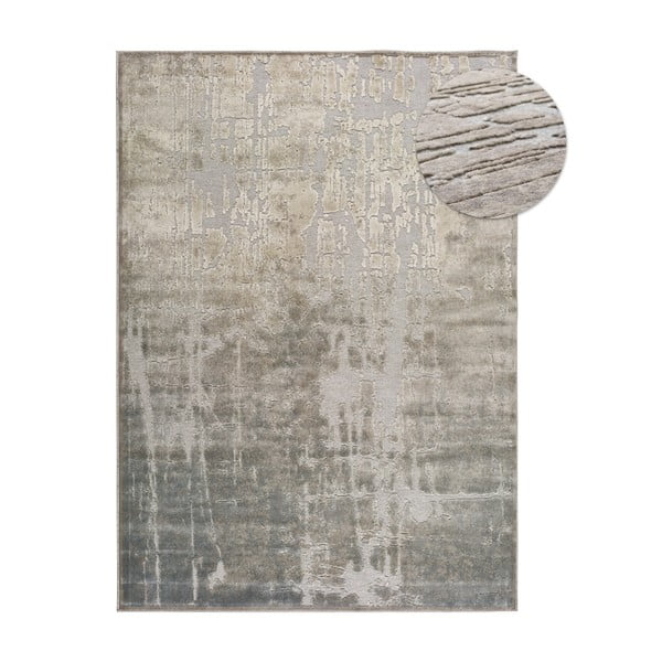 Grauer/beige Teppich 60x110 cm Margot Azul – Universal