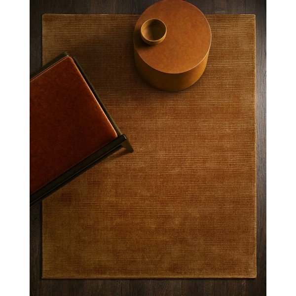 Orangefarbener, handgewebter Teppich, 120 × 170 cm Rowan - Asiatic Carpets-image-1