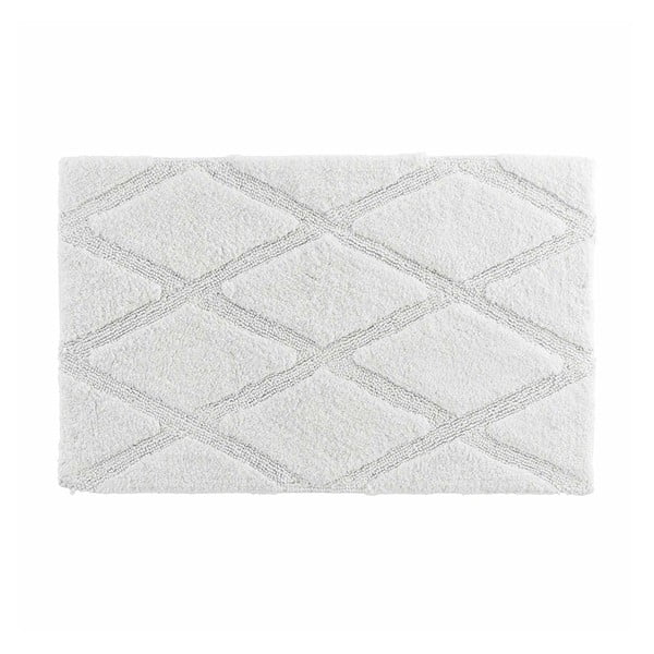 Weiße Badezimmermatte, 50 x 80 cm Thais - douceur d'intérieur