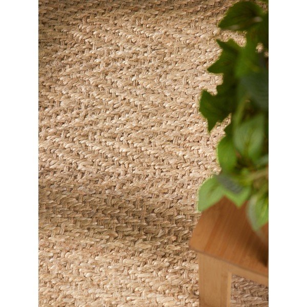 Handgewebter Jute-Teppich in hellem Naturton, 160 x 230 cm Mirabelle - Villeroy&Boch-image-3