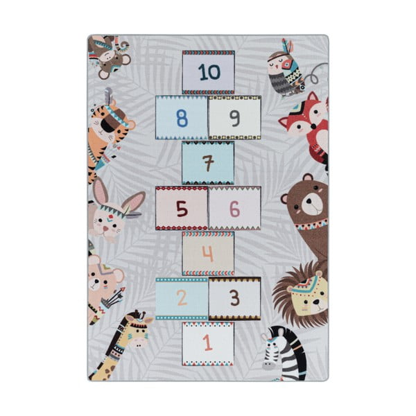 Grauer Kinderteppich, 120 × 170 cm Play - Ayyildiz Carpets