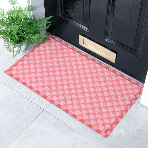 Fußmatte 40 × 70 cm Pink Heart - Artsy Doormats-image-1