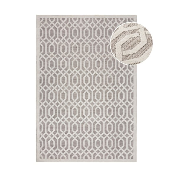 Beige Teppich für Innen- und Außenbereiche 80x150 cm Mondo – Flair Rugs