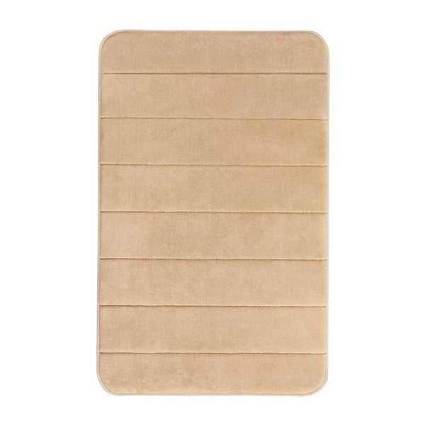 Braune/beige Badematte 50x80 cm Stripes – Wenko