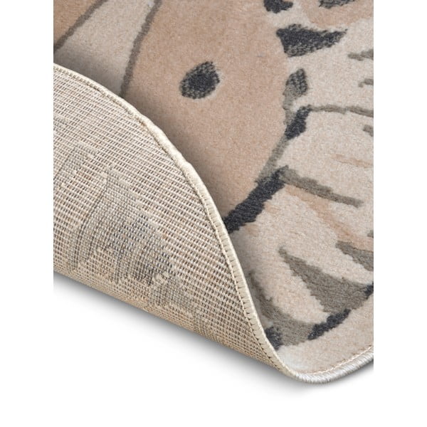 Beiger Kinderteppich, Durchmesser 100 cm Lion - Hanse Home-image-3