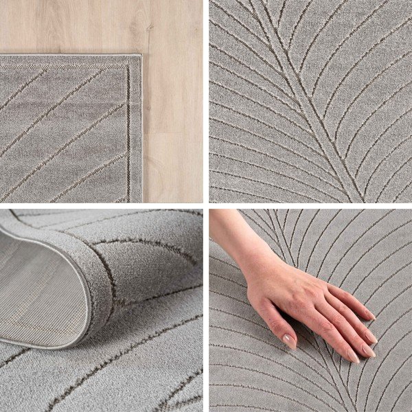 Teppich für den Innen- und Außenbereich in Silber, 120 × 170 cm Nova 1204 - Ayyildiz Carpets-image-2