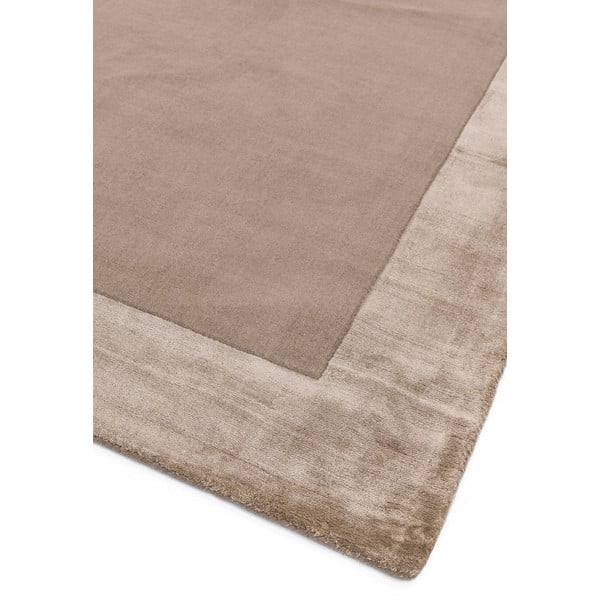 Hellbrauner, handgewebter Teppich mit Wollanteil, 200 × 290 cm Ascot - Asiatic Carpets-image-4