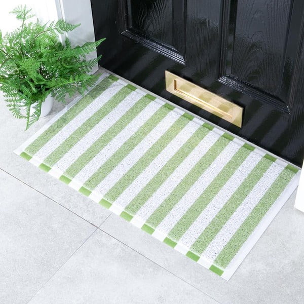 Fußmatte recycelter Kunststoff 40x70 cm Striped – Artsy Doormats-image-1