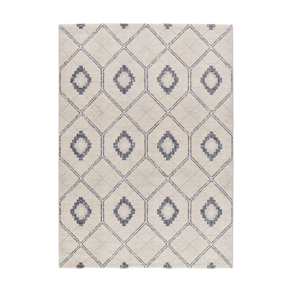 Blauer/beige Teppich 133x190 cm Siroco – Universal