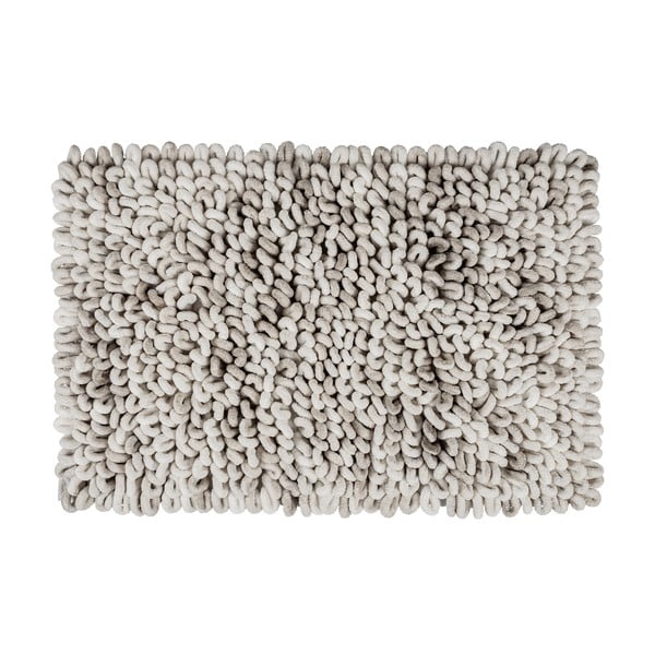Grau-beige Textil-Badezimmervorleger, 60 x 90 cm Lerici - Wenko
