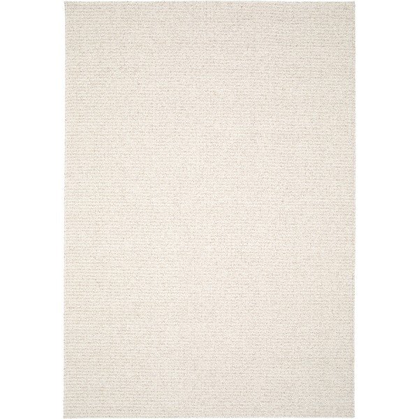 Cremefarbener, waschbarer Teppich, 80 x 150 cm Lumen Liso - Universal