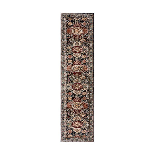 Dunkelblauer Läufer, 66 x 300 cm Gillingham - Flair Rugs