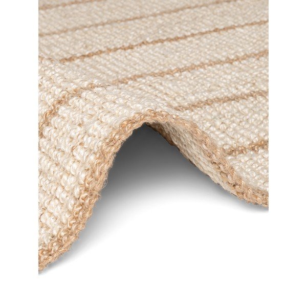 Cremefarbener, handgewebter Jute-Teppich, 160 × 230 cm Harvest Sierra - Elle Decoration-image-4