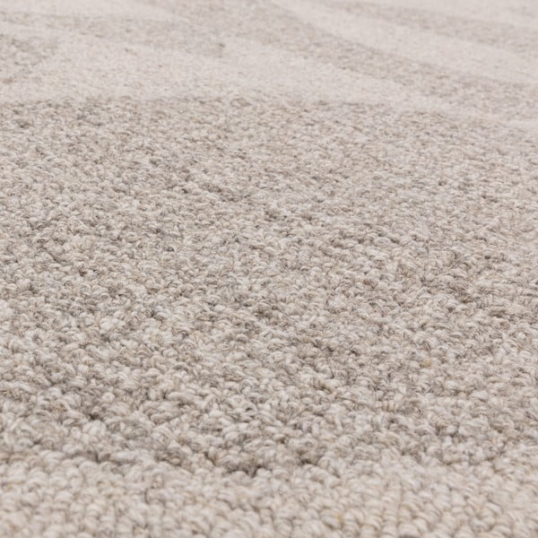 Cremefarbener, handgewebter Wollteppich, 160 × 230 cm Loxley - Asiatic Carpets-image-1