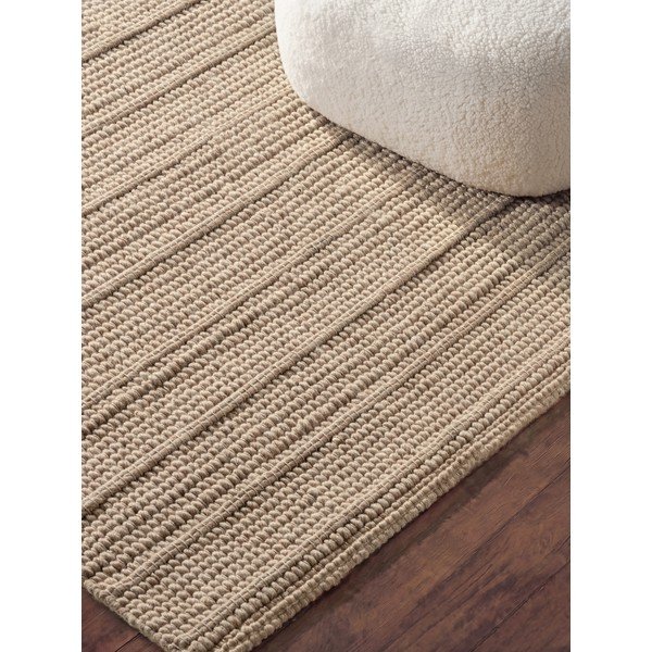 Beiger, handgewebter Wollteppich, 120 × 170 cm Camden Parker - Ted Baker-image-3