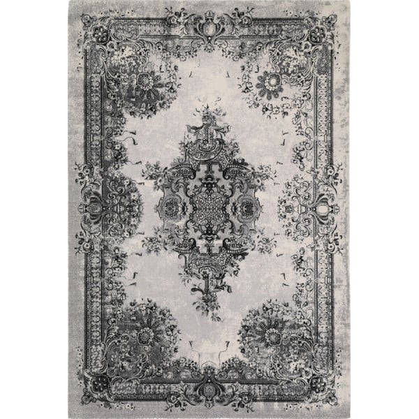 Grauer Wollteppich 160 × 240 cm Meri - Agnella