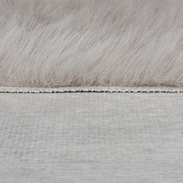 Braunes Kunstfell, 120 × 170 cm Alpine Faux Fur - Flair Rugs-image-4