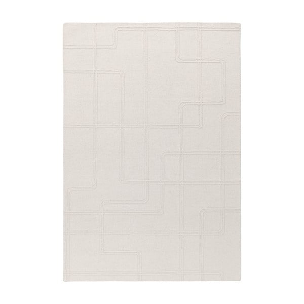 Cremefarbener handgewebter Teppich 120x170 cm Ada – Asiatic Carpets