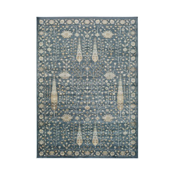 Blauer Teppich 120x170 cm Vintage Flowers – Universal
