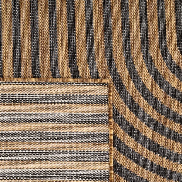 Schwarzer/brauner Teppich für drinnen und draußen, 160 × 230 cm Mira 1453 - Ayyildiz Carpets-image-4