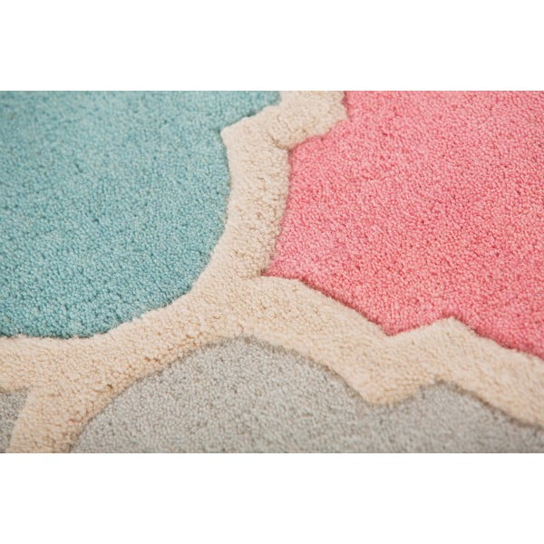 Rosa Wollteppich 200 × 290 cm Rosella - Flair Rugs-image-2