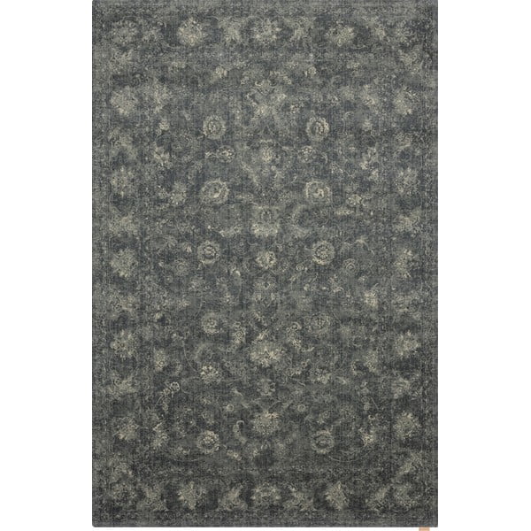 Grauer Wollteppich, 230 × 340 cm Calisia Vintage Flora - Agnella
