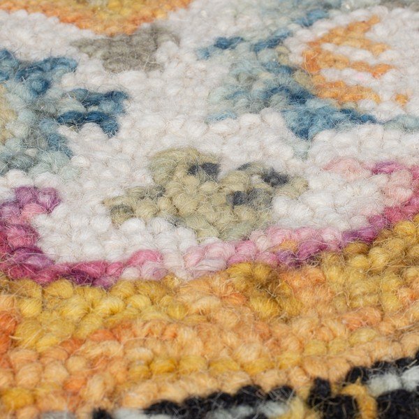 Gelber Wollteppich, 160 × 230 cm Dahlia - Flair Rugs-image-3