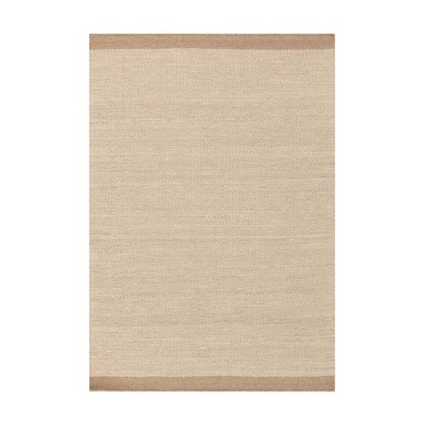 Beige/cremefarbener, handgewebter Wollteppich, 160 × 230 cm Lima Sand - Asiatic Carpets